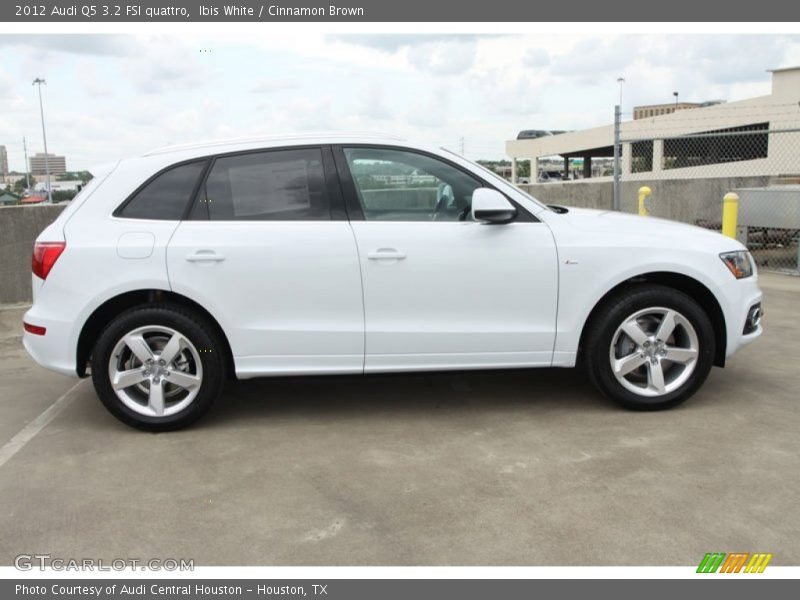 Ibis White / Cinnamon Brown 2012 Audi Q5 3.2 FSI quattro