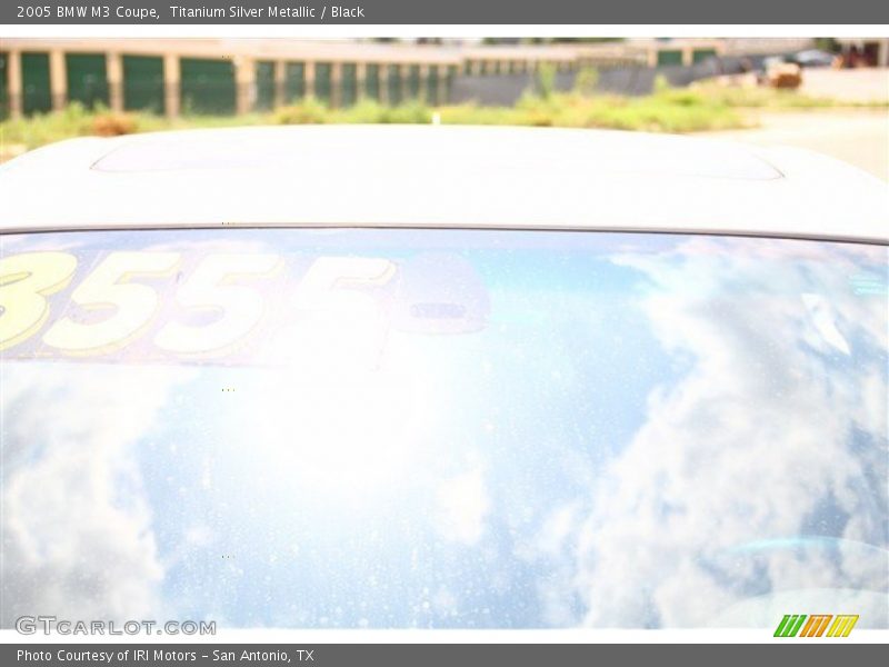 Titanium Silver Metallic / Black 2005 BMW M3 Coupe