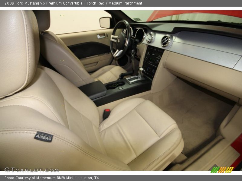 Torch Red / Medium Parchment 2009 Ford Mustang V6 Premium Convertible