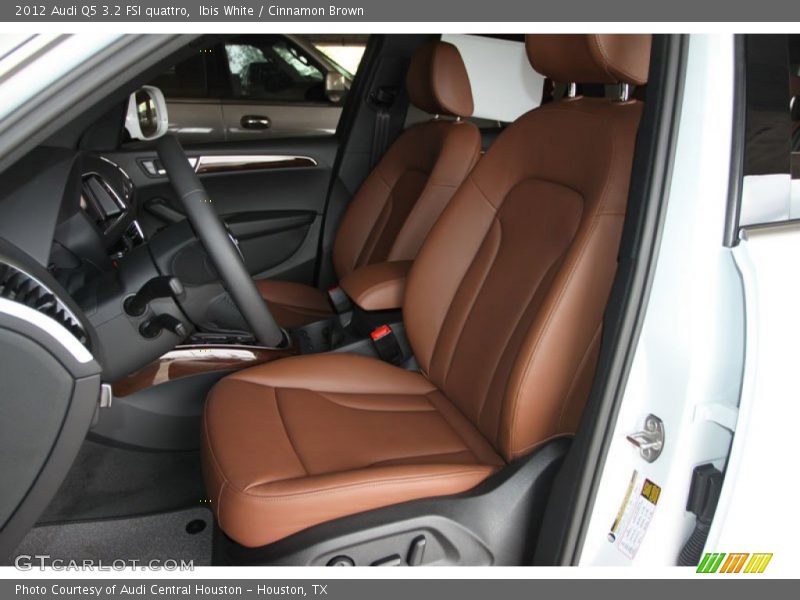 Ibis White / Cinnamon Brown 2012 Audi Q5 3.2 FSI quattro