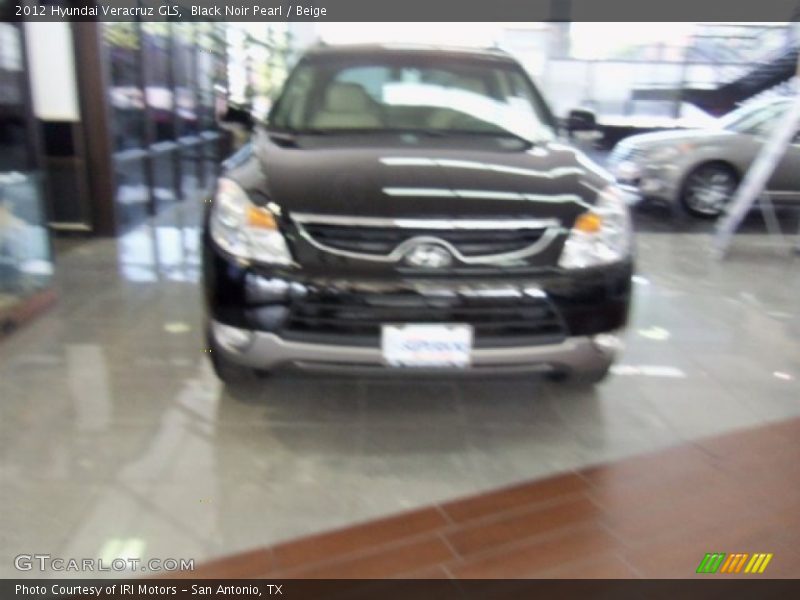 Black Noir Pearl / Beige 2012 Hyundai Veracruz GLS