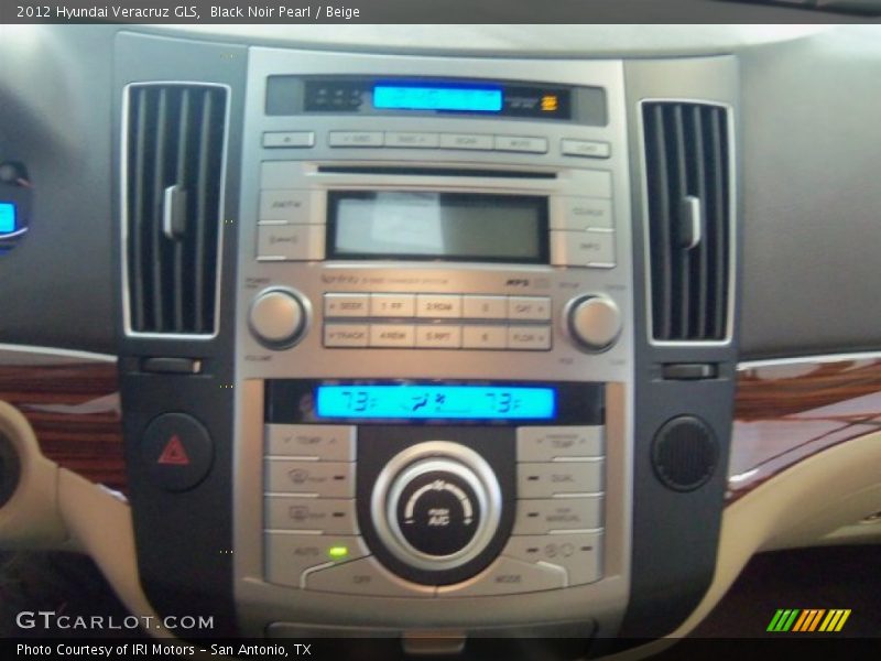 Black Noir Pearl / Beige 2012 Hyundai Veracruz GLS