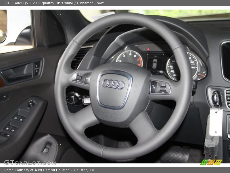 Ibis White / Cinnamon Brown 2012 Audi Q5 3.2 FSI quattro