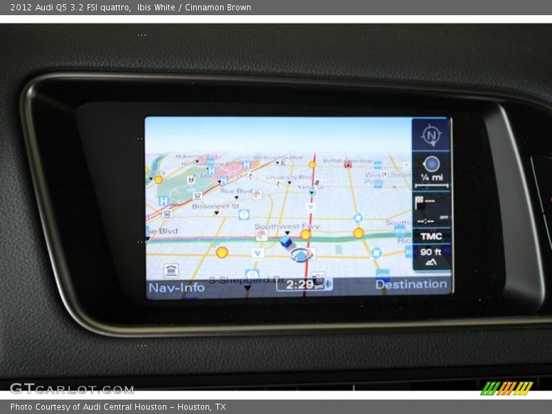 Ibis White / Cinnamon Brown 2012 Audi Q5 3.2 FSI quattro