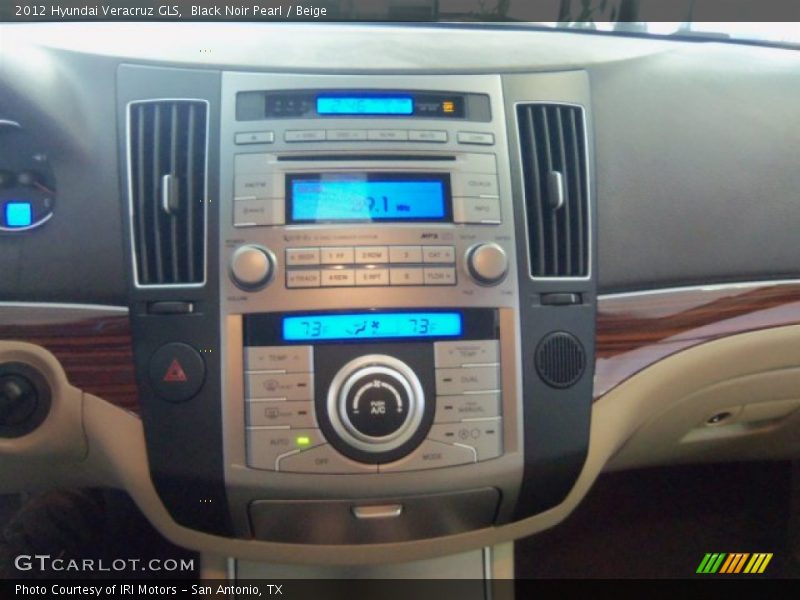 Black Noir Pearl / Beige 2012 Hyundai Veracruz GLS