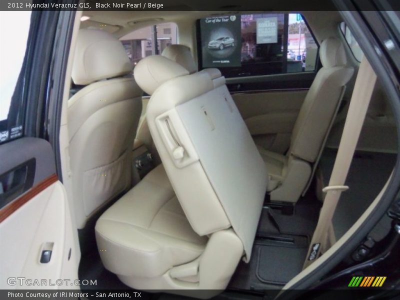 Black Noir Pearl / Beige 2012 Hyundai Veracruz GLS