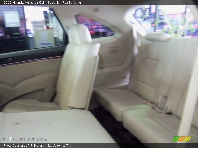 Black Noir Pearl / Beige 2012 Hyundai Veracruz GLS