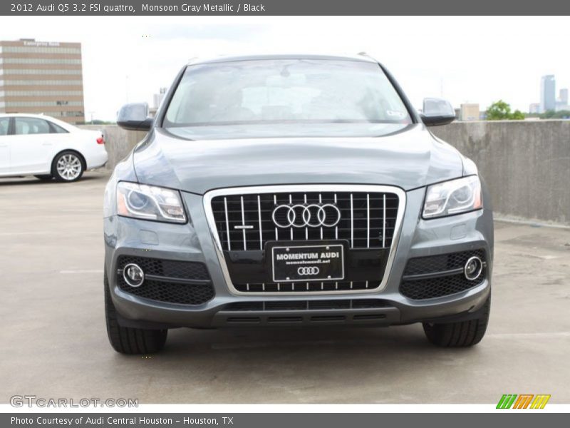 Monsoon Gray Metallic / Black 2012 Audi Q5 3.2 FSI quattro