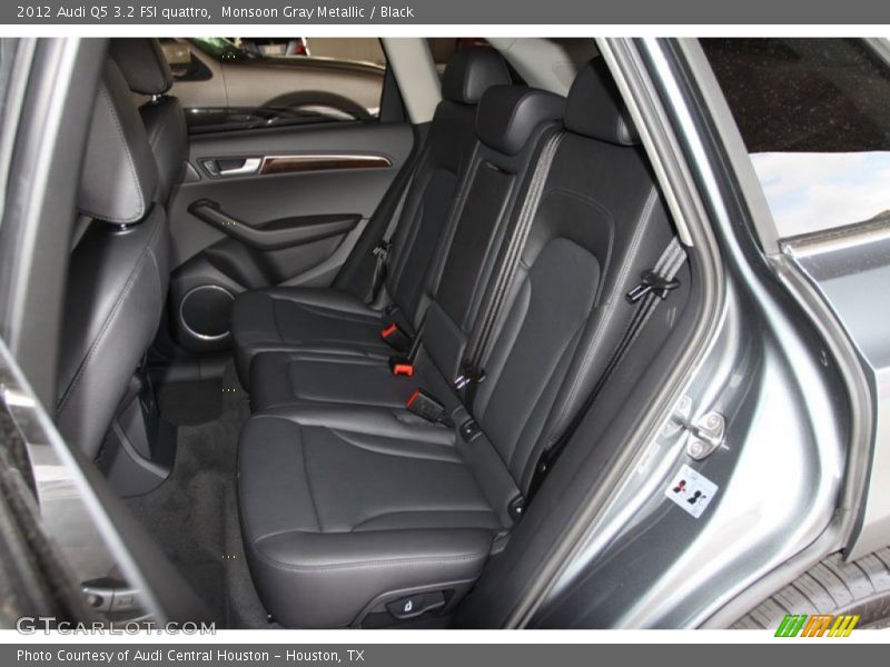 Monsoon Gray Metallic / Black 2012 Audi Q5 3.2 FSI quattro