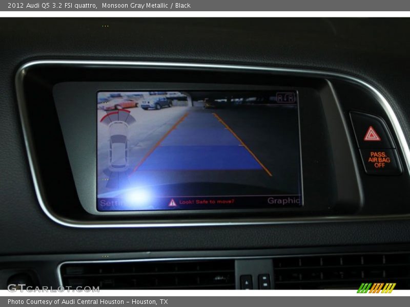 Monsoon Gray Metallic / Black 2012 Audi Q5 3.2 FSI quattro