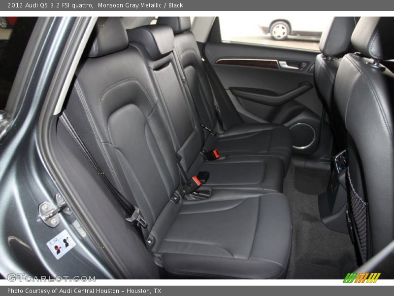 Monsoon Gray Metallic / Black 2012 Audi Q5 3.2 FSI quattro