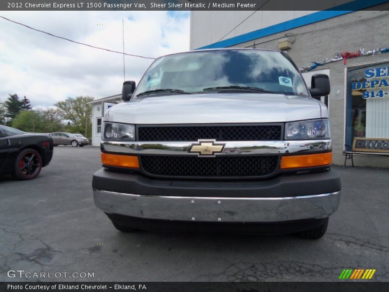 Sheer Silver Metallic / Medium Pewter 2012 Chevrolet Express LT 1500 Passenger Van