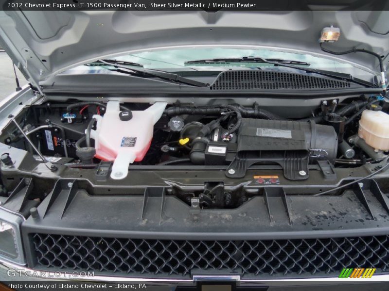 Sheer Silver Metallic / Medium Pewter 2012 Chevrolet Express LT 1500 Passenger Van