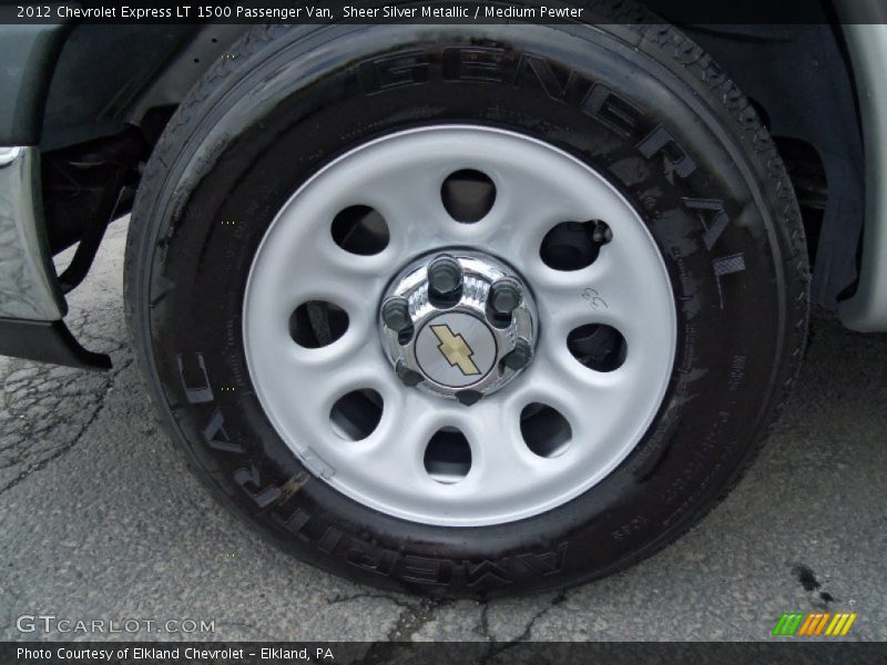  2012 Express LT 1500 Passenger Van Wheel