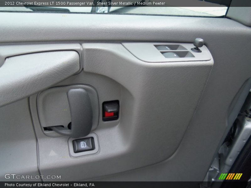 Sheer Silver Metallic / Medium Pewter 2012 Chevrolet Express LT 1500 Passenger Van