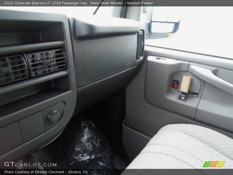 Sheer Silver Metallic / Medium Pewter 2012 Chevrolet Express LT 1500 Passenger Van