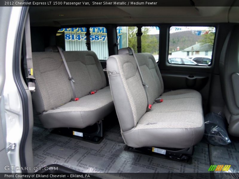 Sheer Silver Metallic / Medium Pewter 2012 Chevrolet Express LT 1500 Passenger Van