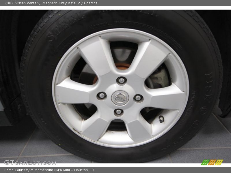 Magnetic Grey Metallic / Charcoal 2007 Nissan Versa S