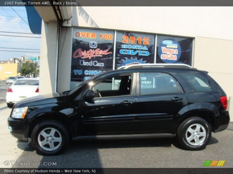 Black / Ebony 2007 Pontiac Torrent AWD