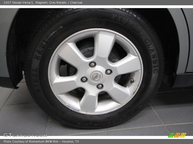 Magnetic Grey Metallic / Charcoal 2007 Nissan Versa S