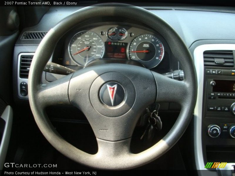 Black / Ebony 2007 Pontiac Torrent AWD