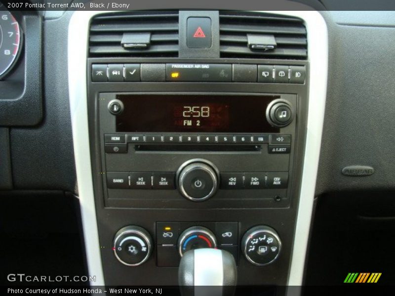Black / Ebony 2007 Pontiac Torrent AWD