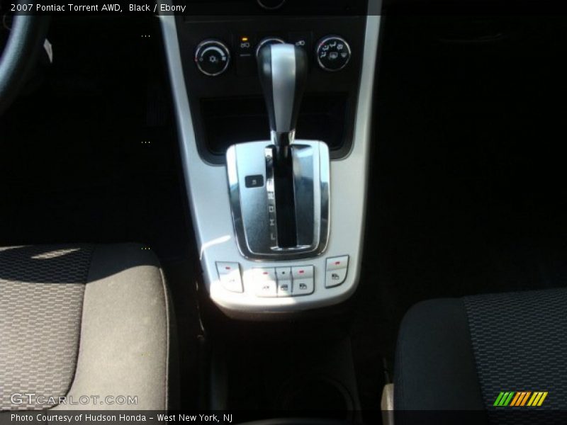 Black / Ebony 2007 Pontiac Torrent AWD