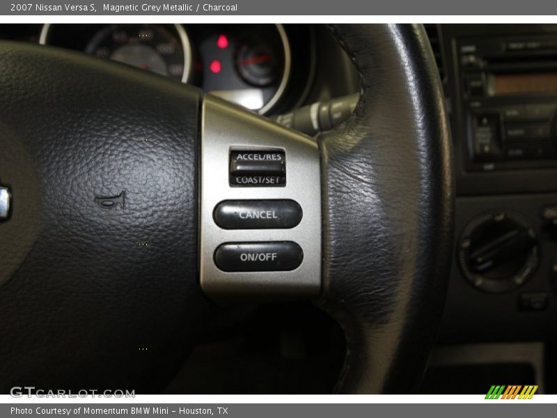 Magnetic Grey Metallic / Charcoal 2007 Nissan Versa S