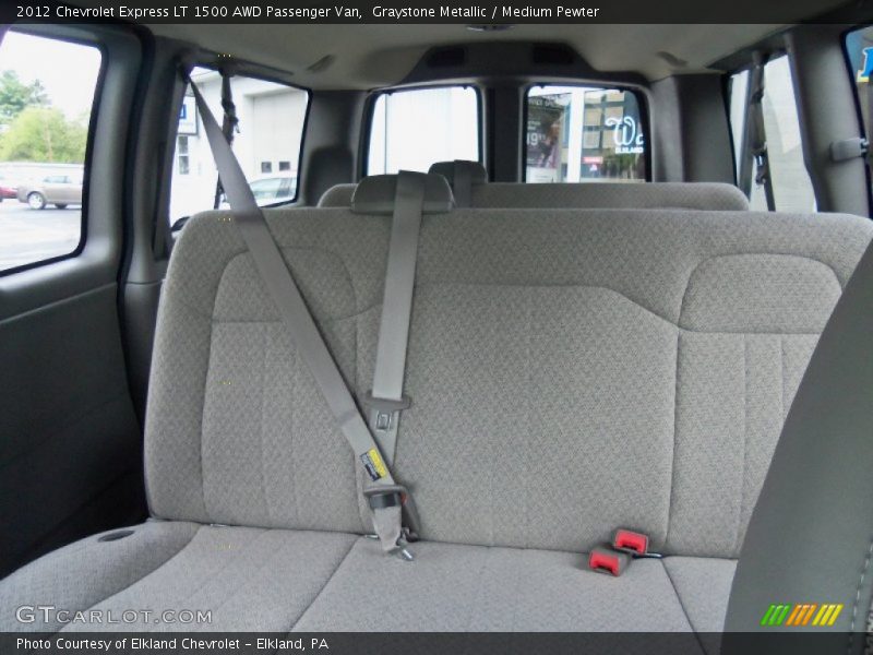Graystone Metallic / Medium Pewter 2012 Chevrolet Express LT 1500 AWD Passenger Van