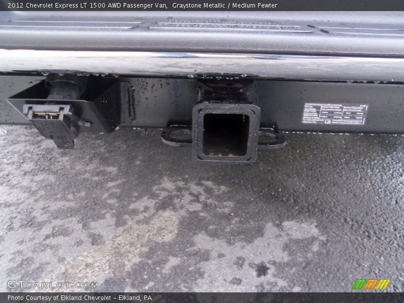 Graystone Metallic / Medium Pewter 2012 Chevrolet Express LT 1500 AWD Passenger Van