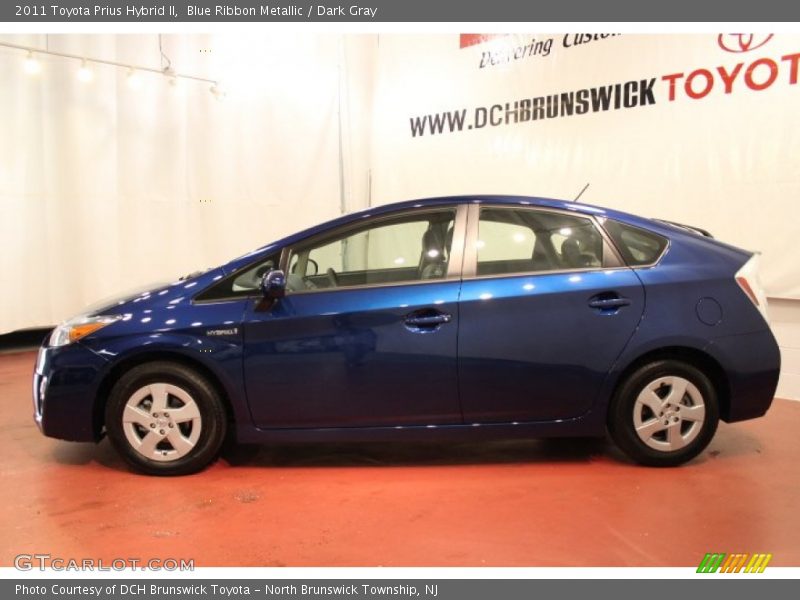 Blue Ribbon Metallic / Dark Gray 2011 Toyota Prius Hybrid II