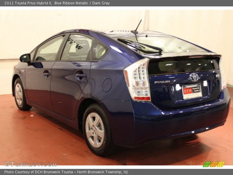 Blue Ribbon Metallic / Dark Gray 2011 Toyota Prius Hybrid II