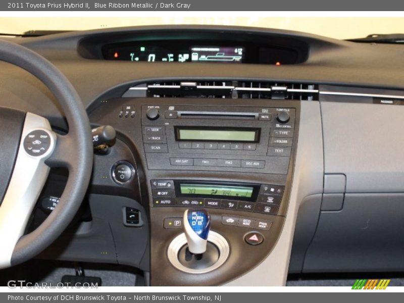 Blue Ribbon Metallic / Dark Gray 2011 Toyota Prius Hybrid II