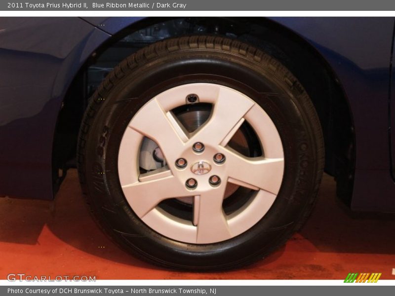 Blue Ribbon Metallic / Dark Gray 2011 Toyota Prius Hybrid II