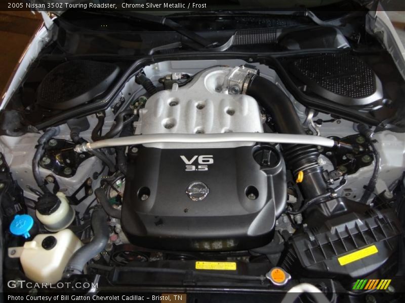 Chrome Silver Metallic / Frost 2005 Nissan 350Z Touring Roadster