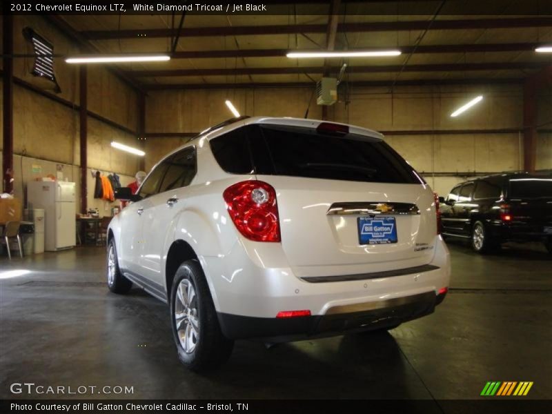 White Diamond Tricoat / Jet Black 2012 Chevrolet Equinox LTZ