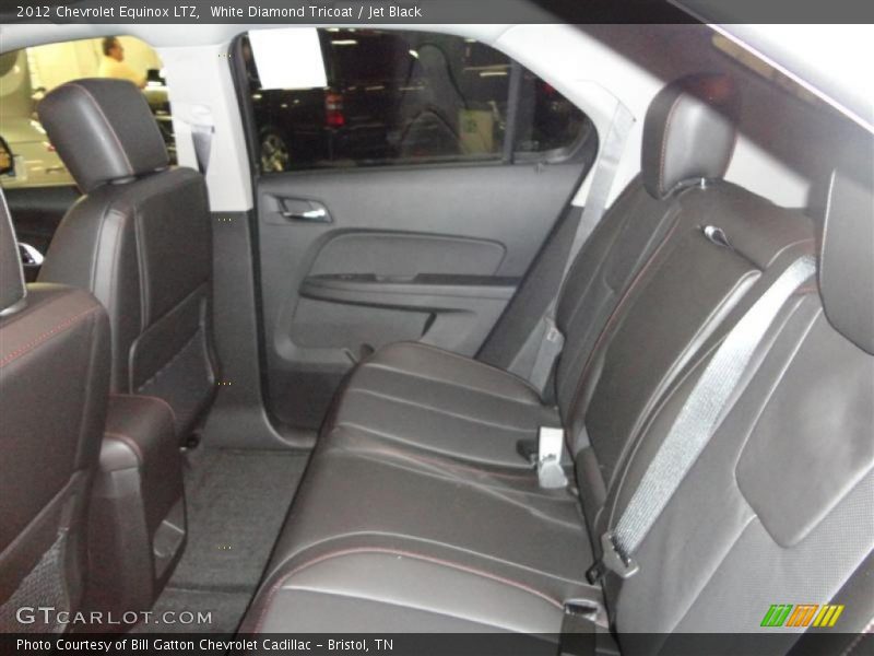 White Diamond Tricoat / Jet Black 2012 Chevrolet Equinox LTZ