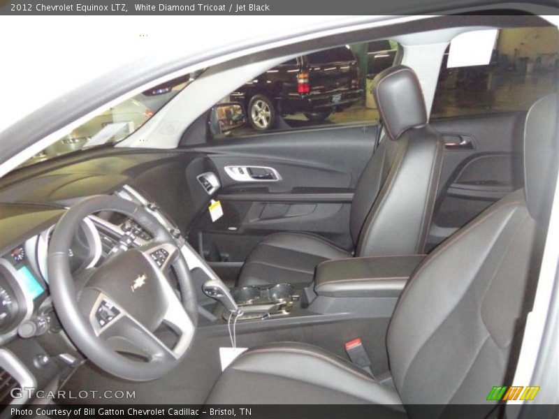 White Diamond Tricoat / Jet Black 2012 Chevrolet Equinox LTZ