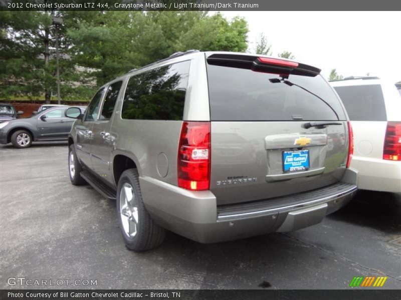 Graystone Metallic / Light Titanium/Dark Titanium 2012 Chevrolet Suburban LTZ 4x4