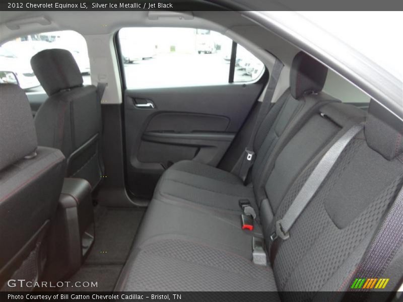 Silver Ice Metallic / Jet Black 2012 Chevrolet Equinox LS