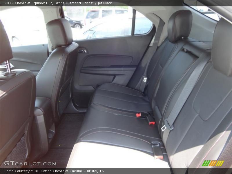 White Diamond Tricoat / Jet Black 2012 Chevrolet Equinox LTZ