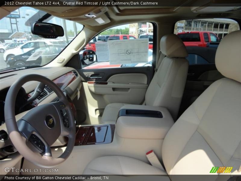 Crystal Red Tintcoat / Light Cashmere/Dark Cashmere 2012 Chevrolet Tahoe LTZ 4x4