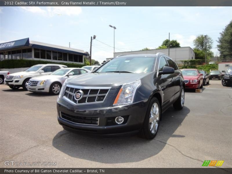 Gray Flannel Metallic / Titanium/Ebony 2012 Cadillac SRX Performance