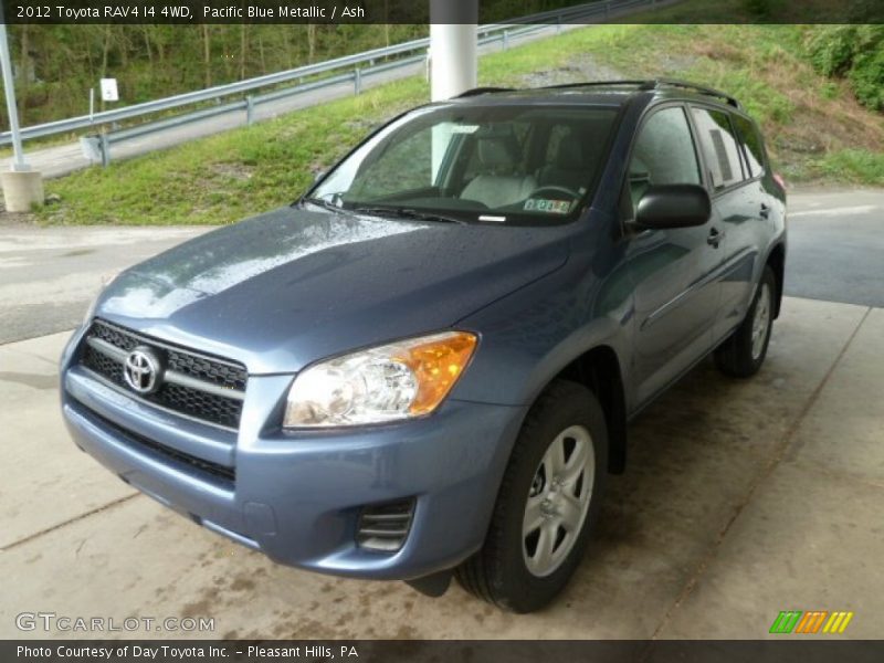 Pacific Blue Metallic / Ash 2012 Toyota RAV4 I4 4WD