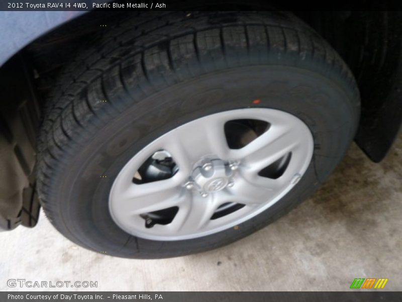 Pacific Blue Metallic / Ash 2012 Toyota RAV4 I4 4WD