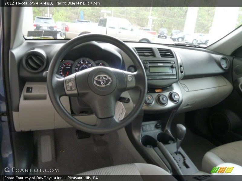 Pacific Blue Metallic / Ash 2012 Toyota RAV4 I4 4WD