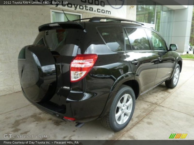 Black / Ash 2012 Toyota RAV4 Limited 4WD