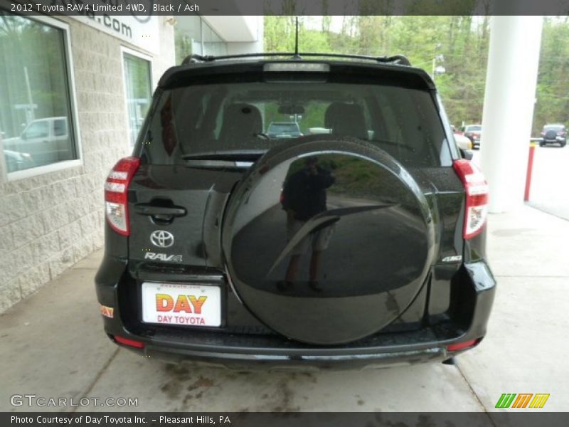 Black / Ash 2012 Toyota RAV4 Limited 4WD