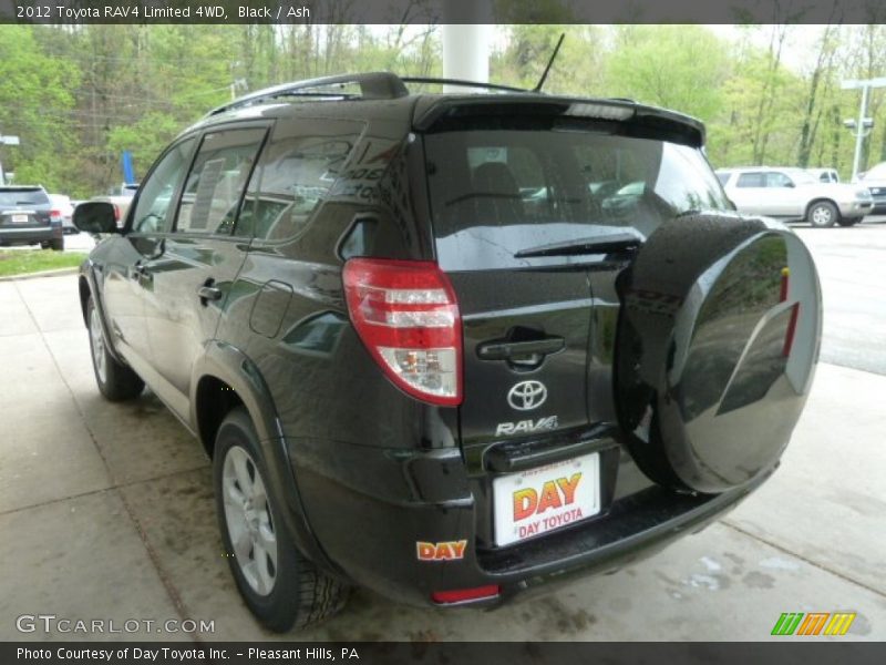 Black / Ash 2012 Toyota RAV4 Limited 4WD
