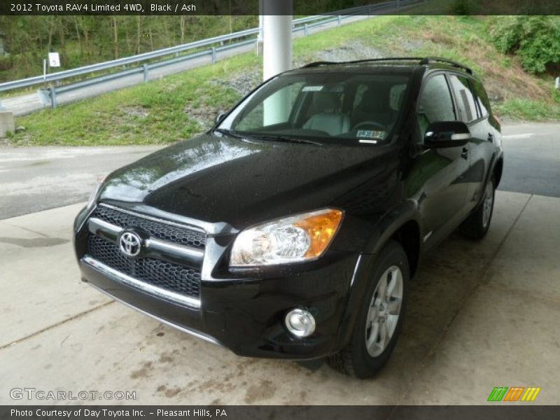 Black / Ash 2012 Toyota RAV4 Limited 4WD